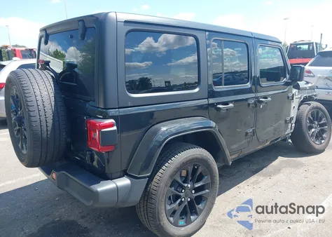 2023 Jeep Wrangler 4Xe Sahara 4X4 from USA, damaged, VIN 1C4JJXP67PW557208